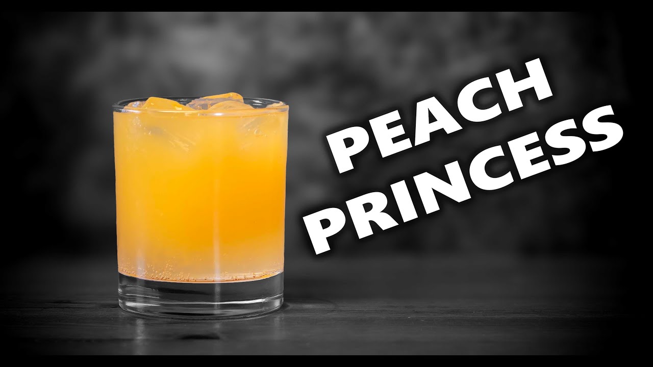 How To Make The Perfect Peach Princess Cocktail | Booze On The Rocks