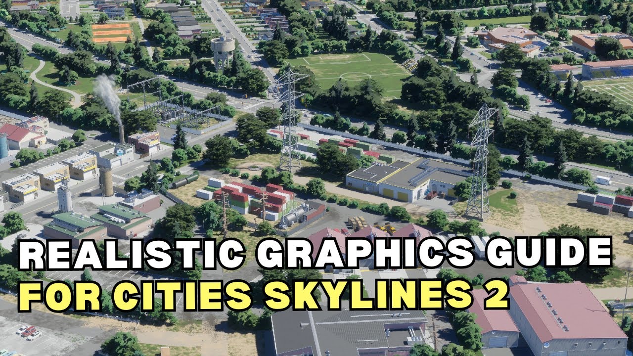 РЕАЛИСТИЧНАЯ ГРАФИКА Руководство по Cities Skylines 2