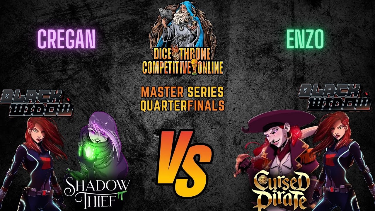 Dice Throne Master Series Quarterfinals | Cregan vs Enzo | Dice Throne Competitive Online