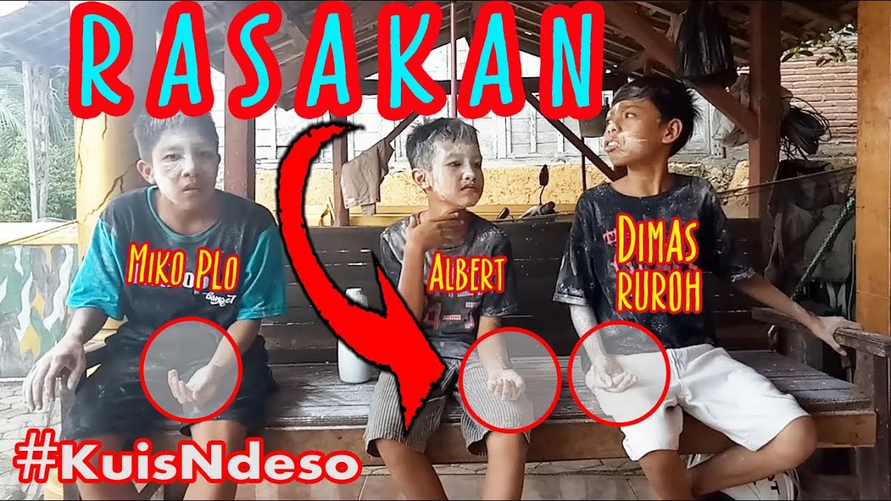 Tahan TAWA..!! KUIS | Dimas Ruroh - MikoPlo - Albert Kiss Junior PART #1