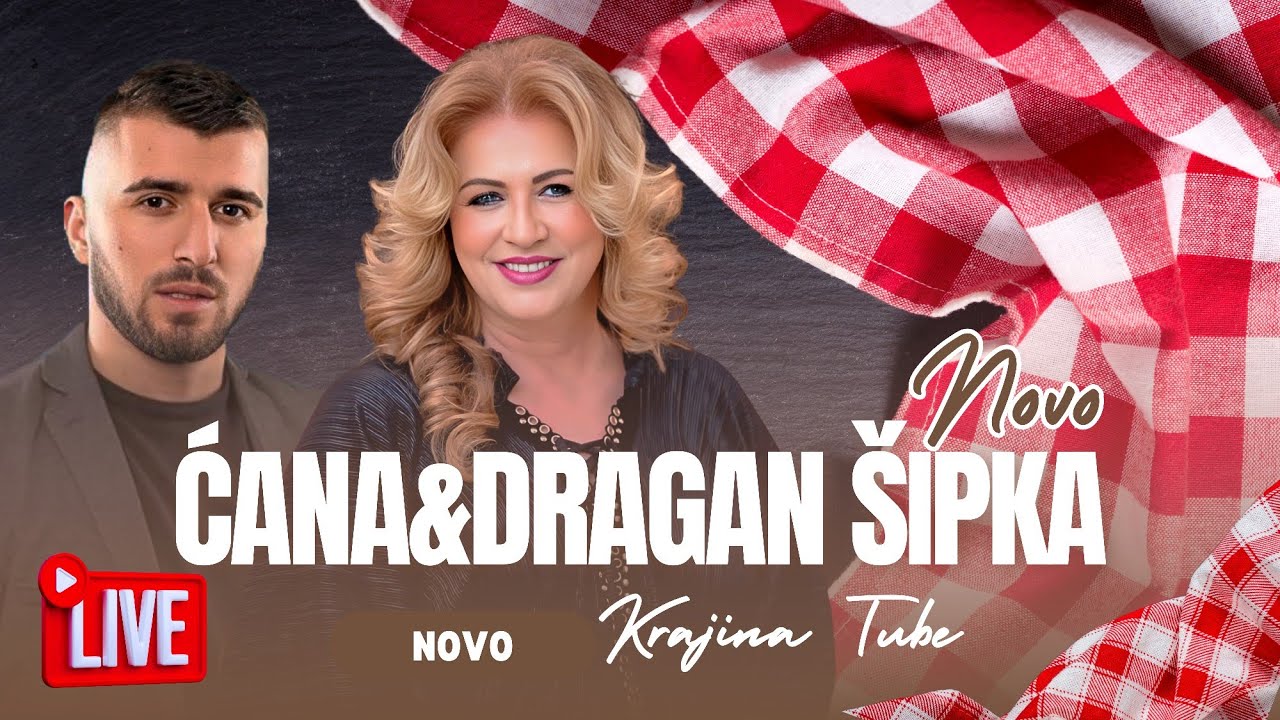 ĆANA i DRAGAN ŠIPKA - Za Krajinu Amerika čula (Uživo 2025)