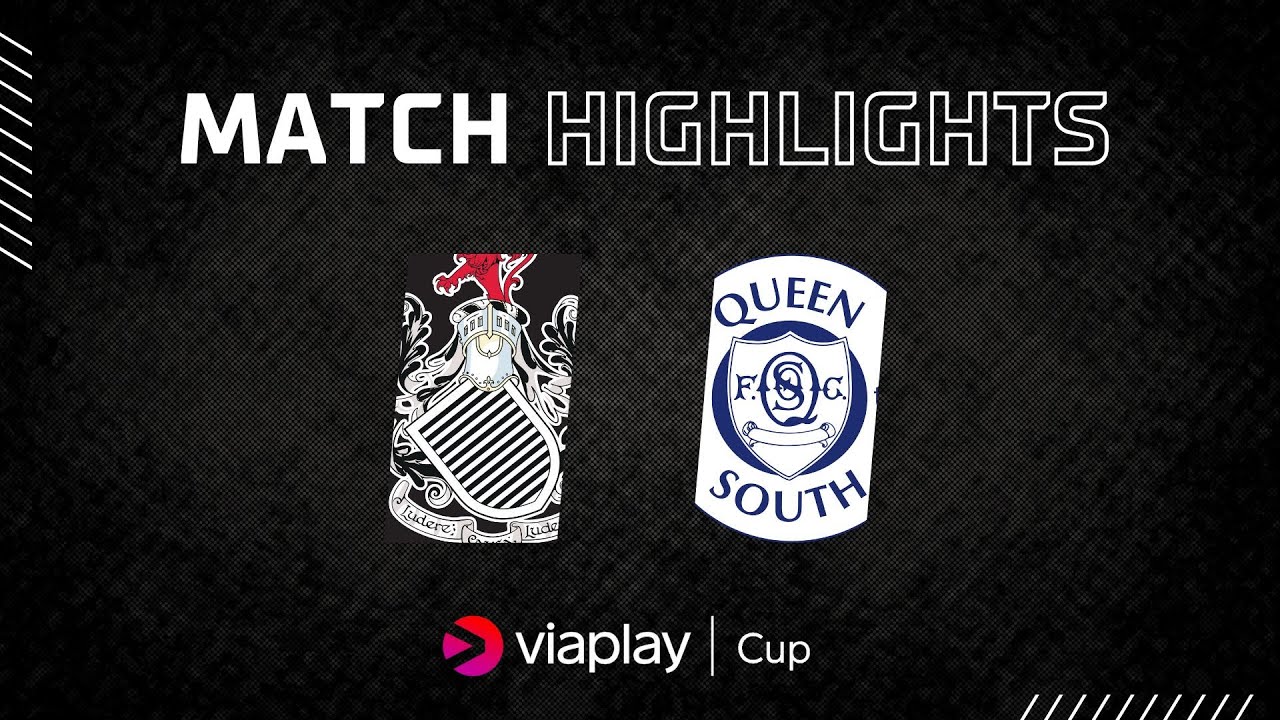 Highlights | Queen's Park 1-2 Queen of the South | Viaplay Cup