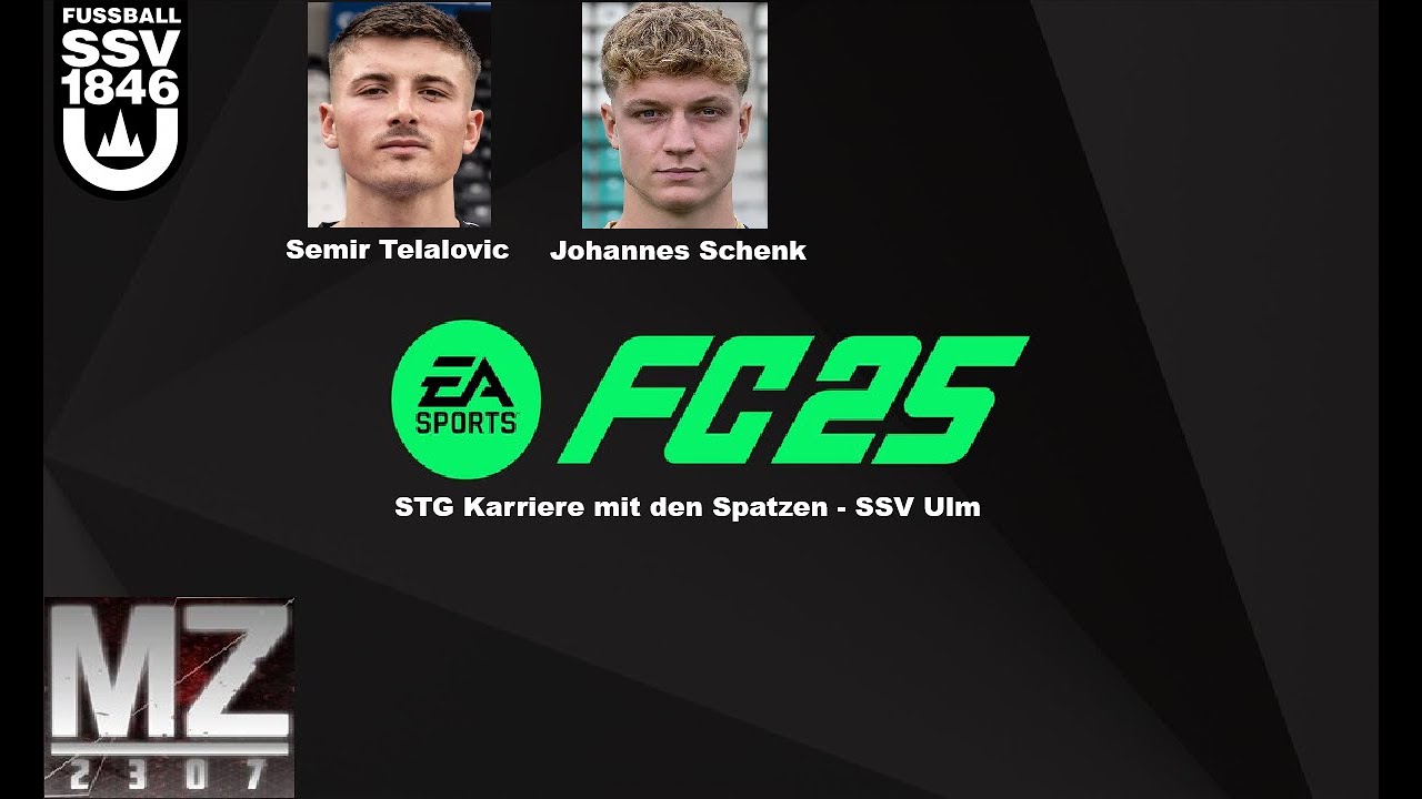 EA FC 25 STG Karriere mit den Spatzen - dem SSV Ulm
