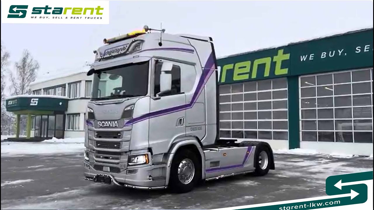 verkauft - Scania S500, Standklima, Retarder, ALU, Vollspoiler, SZM23168, www.starent-lkw.com