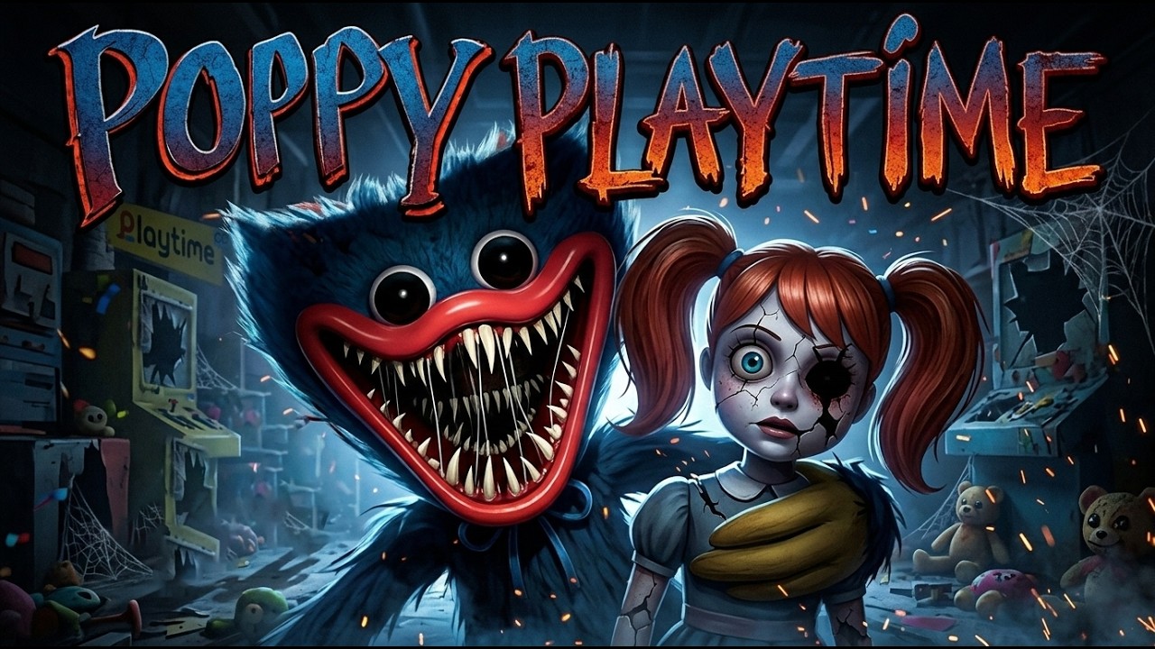 The Scariest Toy in the World! 🔥🧸 #PoppyPlaytime #vicecityharsh_official