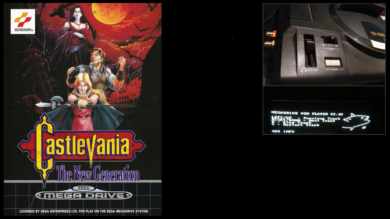 [Sega Megadrive] Castlevania The New Generation - Complete OST [Real Hardware]