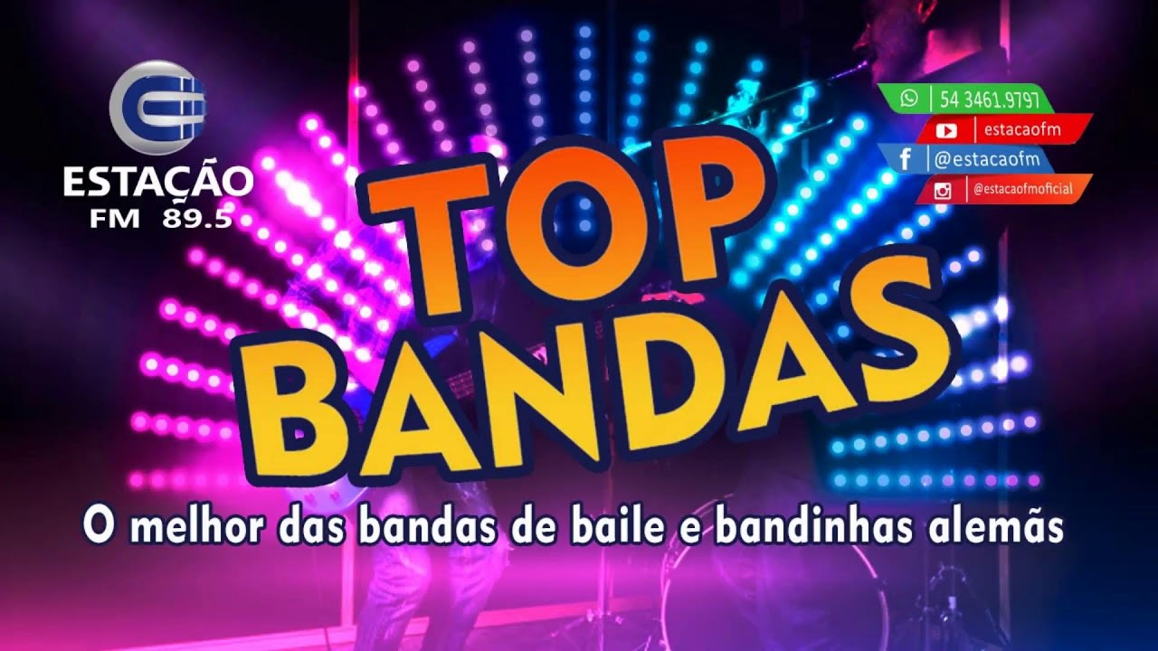 Até as 18h tem Top Bandas