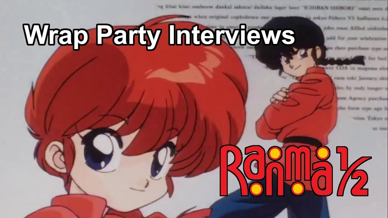 Ranma 1/2 Cast Wrap Party Interviews