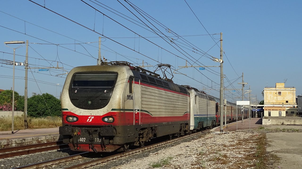 INTERCITY NOTTE, FRECCIAROSSA, FRECCIARGENTO & MOLTO ALTRO ALLA STAZIONE DI TRINITAPOLI!