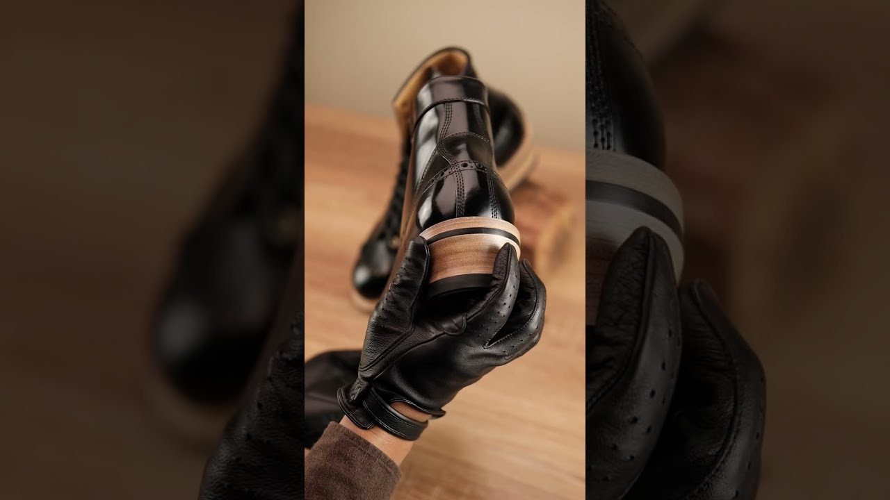 TXTURE: Supremacy Boots in Black Shell Cordovan Leather