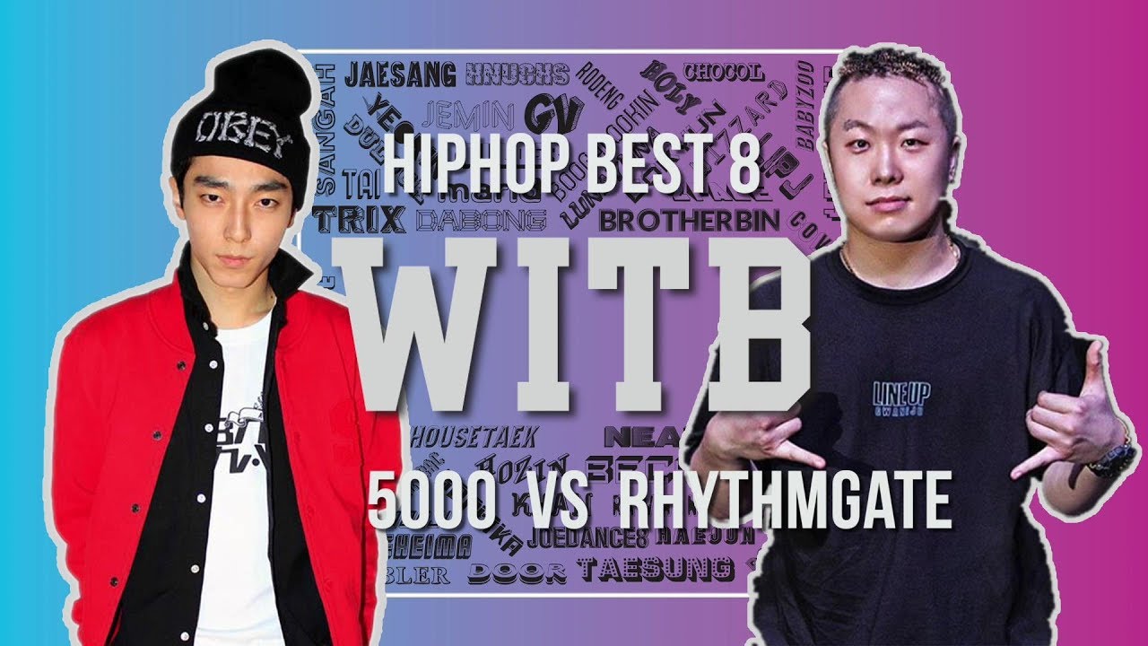 5000 vs RHYTHMGATE｜Hiphop Best8 @ WITB 2019｜LB-PIX