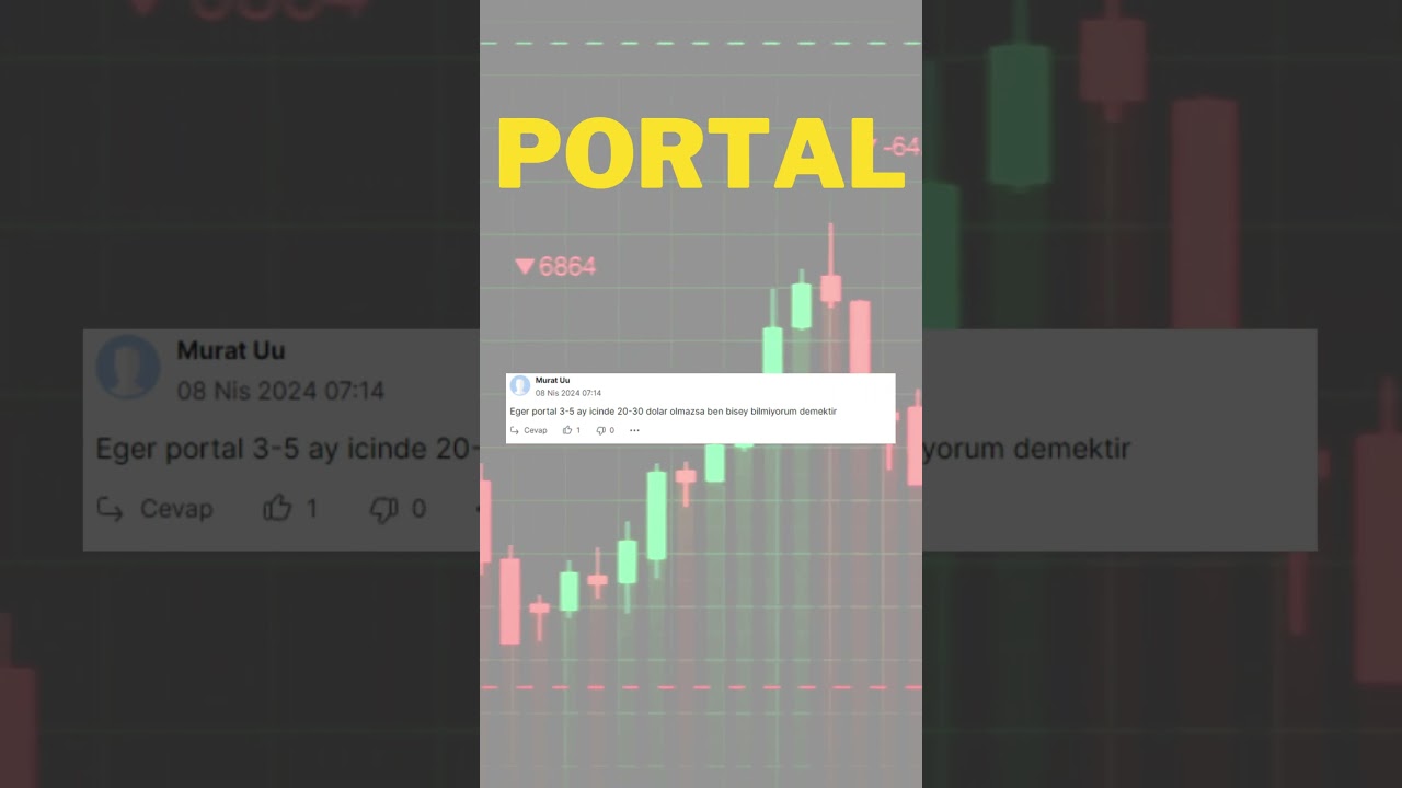 Sizce Portal 20-30 dolarları g&ouml;r&uuml;r m&uuml;? #portal #kripto #shorts
