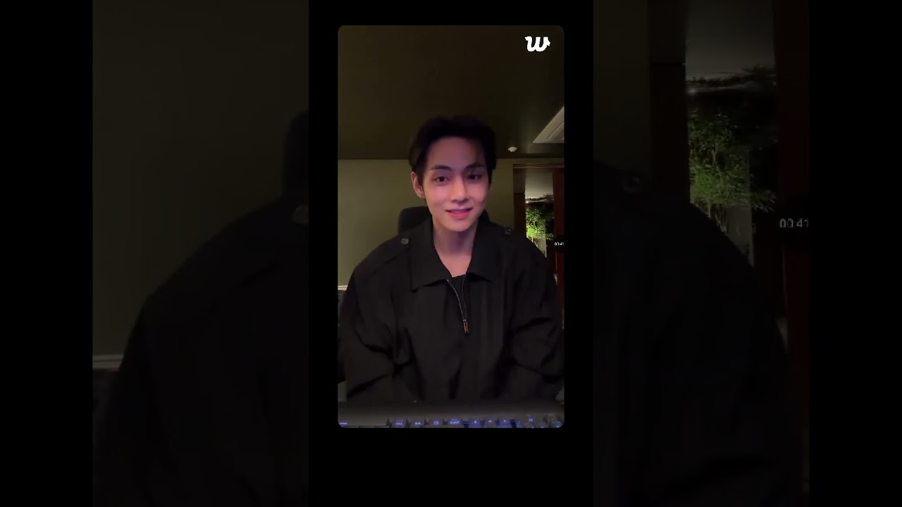Taehyung Weverse live 💗💗🤗 