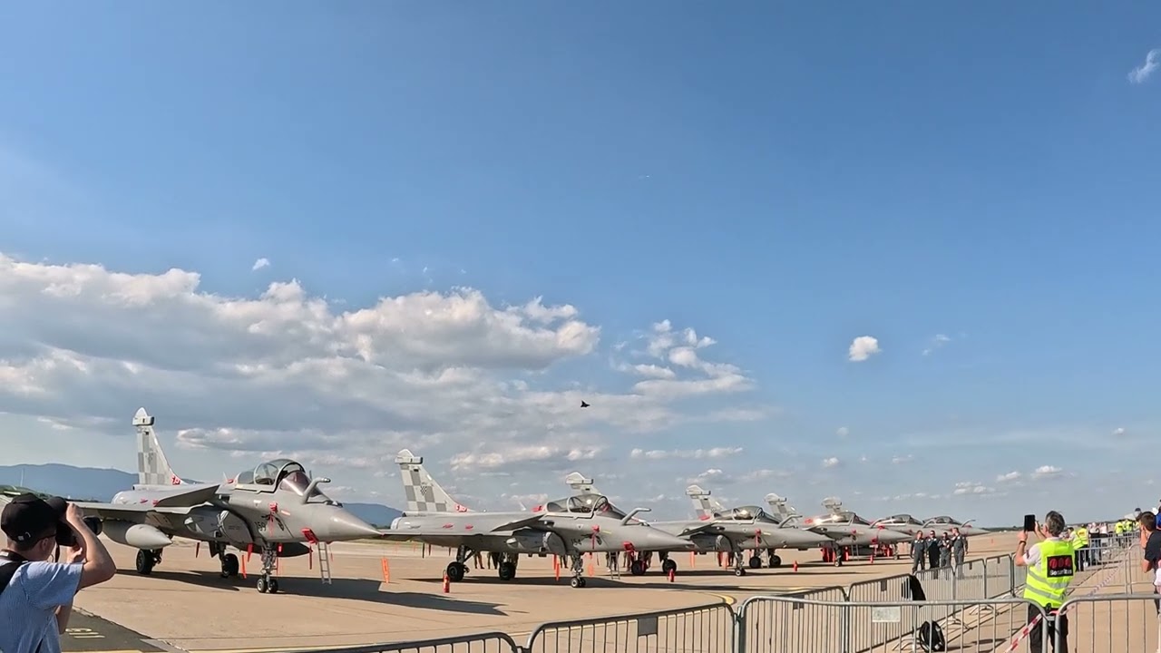 AIRVG aeromiting Zagreb 2025 Hrvatski Rafale