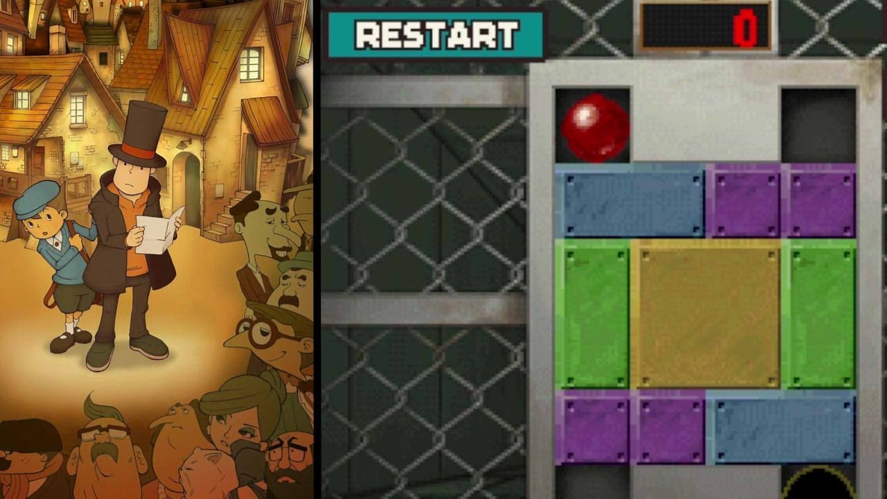 Puzzle 94 | Location and Solution | Get the Ball Out ! 4 | Professor Layton and Curious Village