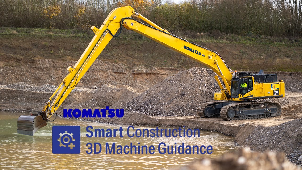 Komatsu PC700 with Smart Construction 3D Guidance