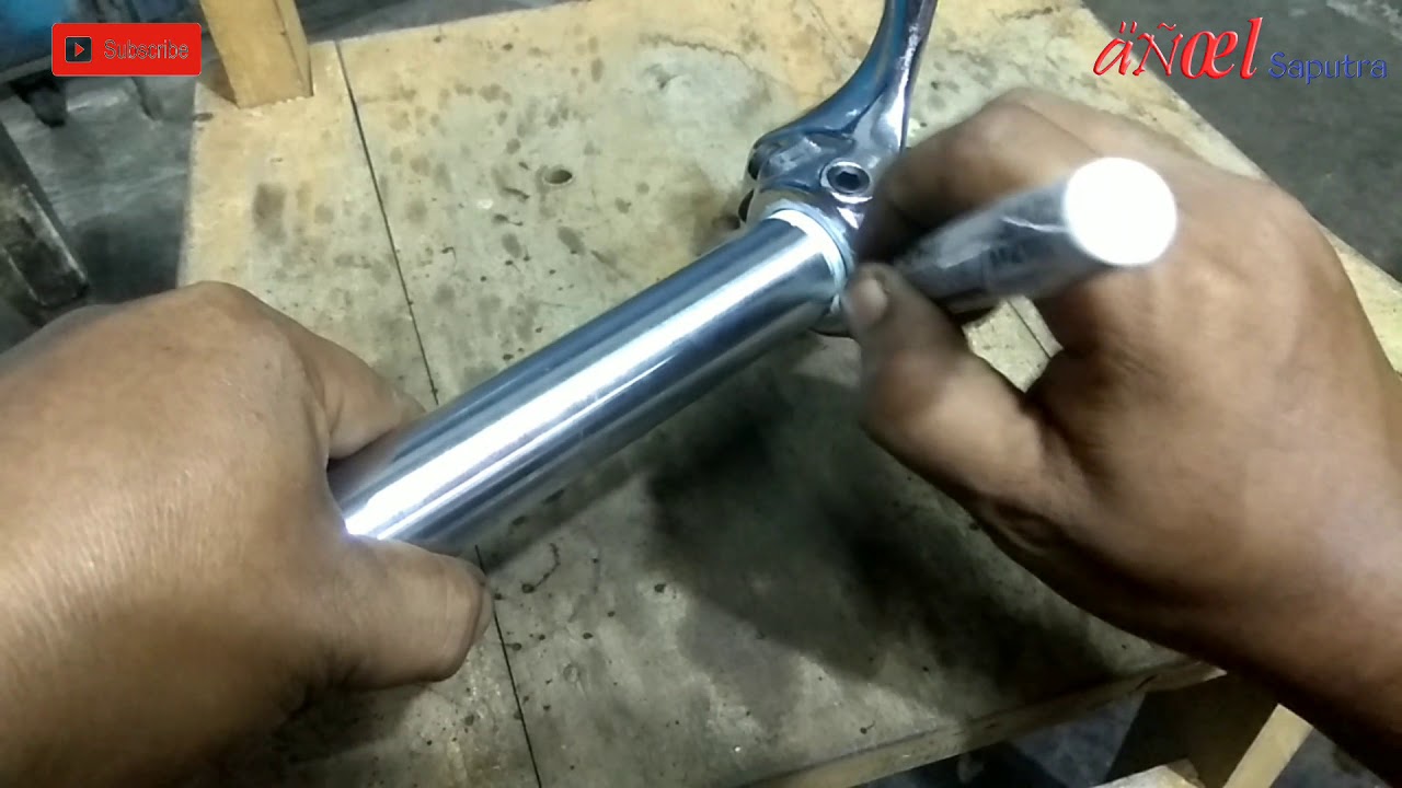 Membuat pembuka ban manual / diy tire changer