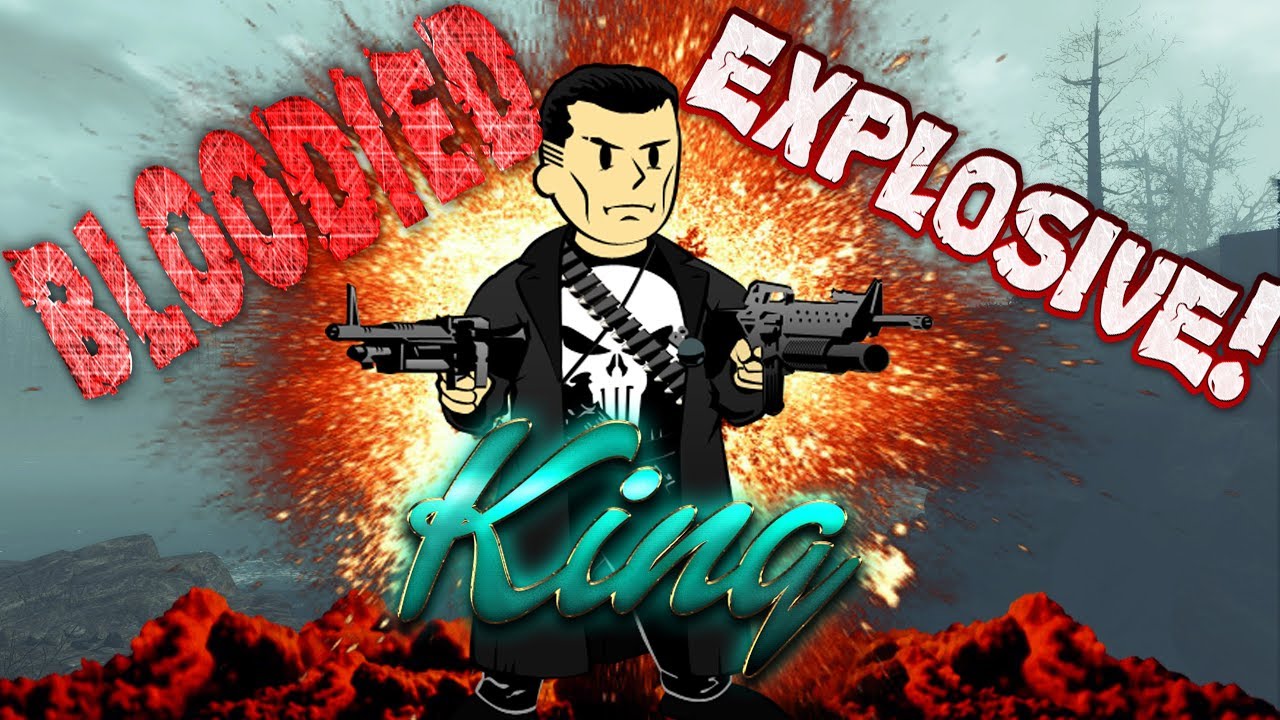 Post Damage NERF Bloodied EXPLOSIVE King? Fallout 76