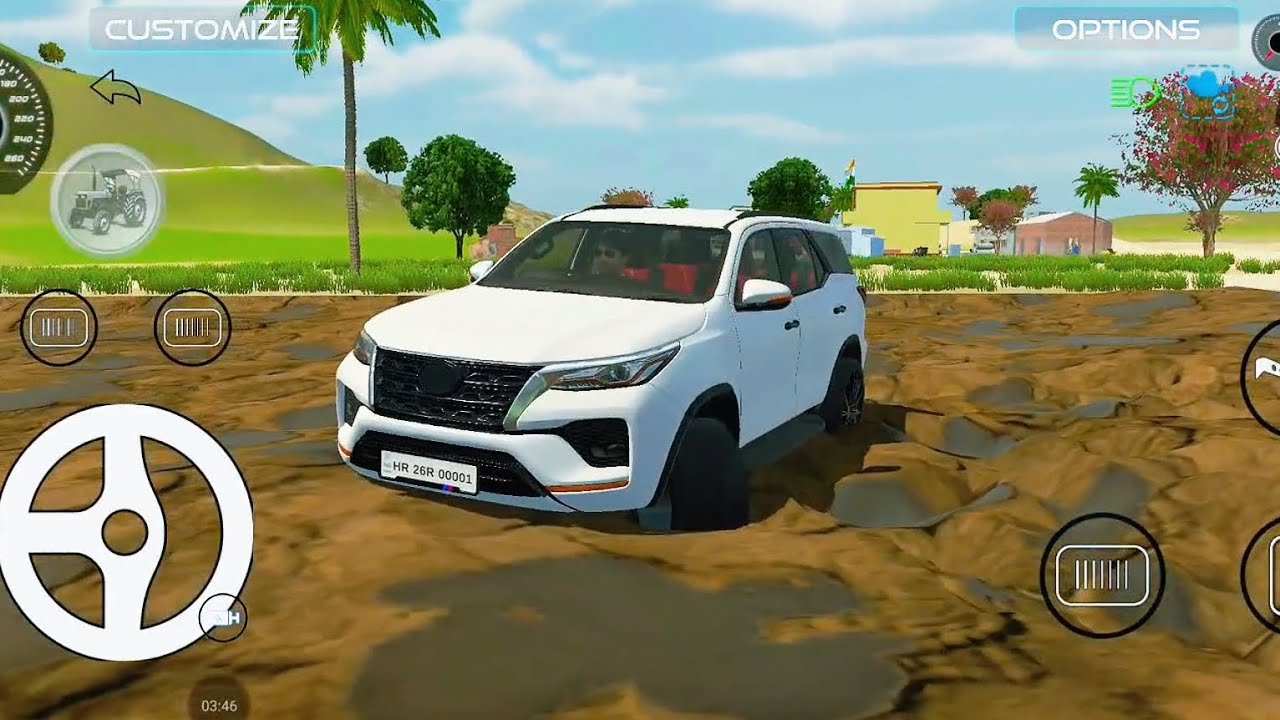 Fortuner off roading legender #3dindianbikesdriving3dgameindianbikedriving 