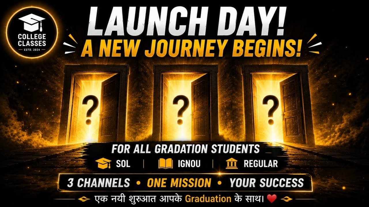 We&rsquo;re Finally Launching! A NEW JOURNEY BEGINS&hellip;🎓🚀 | BIG ANNOUNCEMENT | College Classes