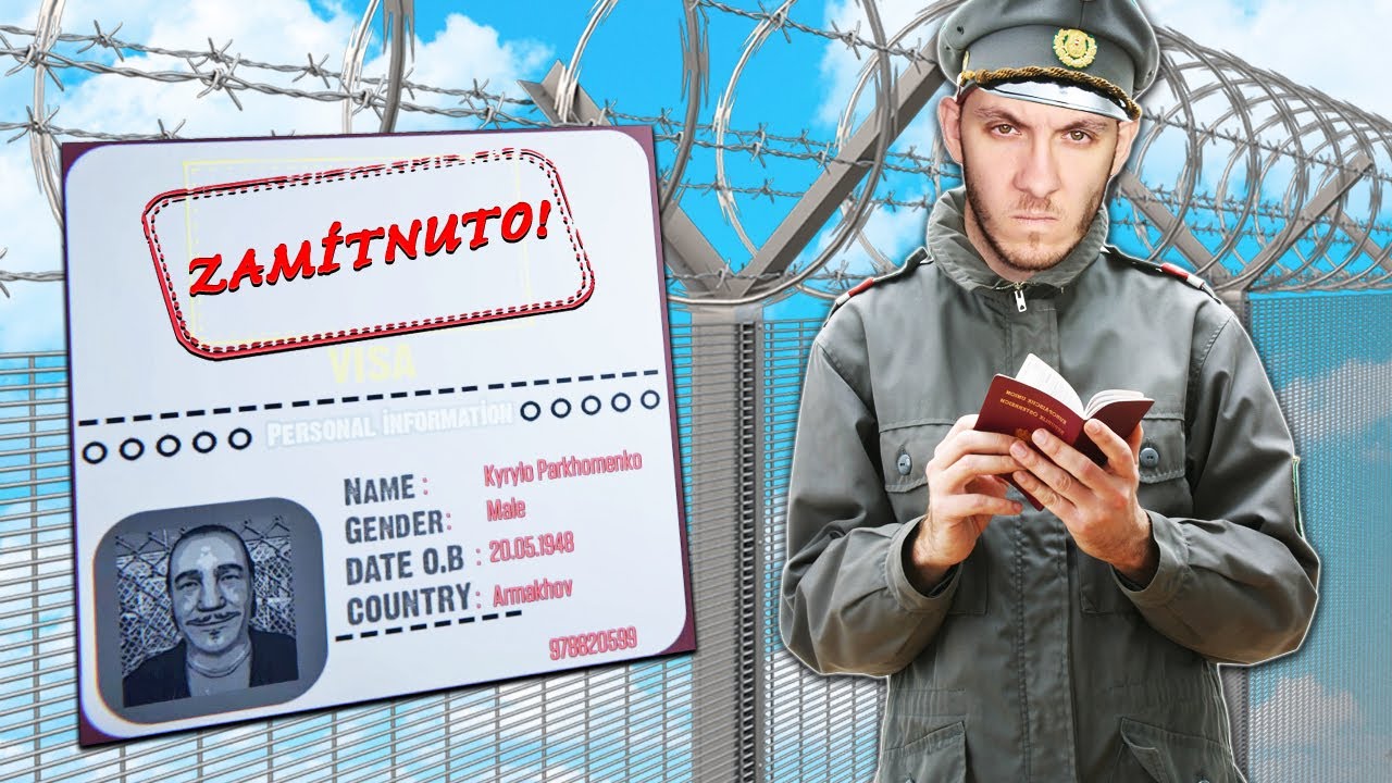 PŘES HRANICE JE NEPUSTÍM! Nebo jo...? | Border Officer #1