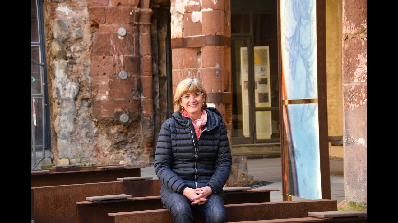Mainz in zwei Minuten -  Die Ruine St. Christoph - Ein Mahnmal für den Frieden