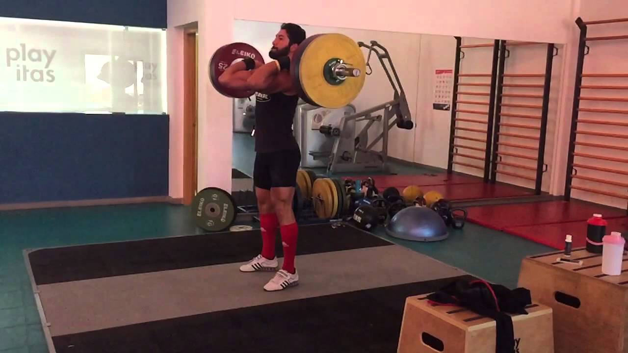 Ako Rahim, Clean&Jerk 145kg, Overhead Squat 151kg