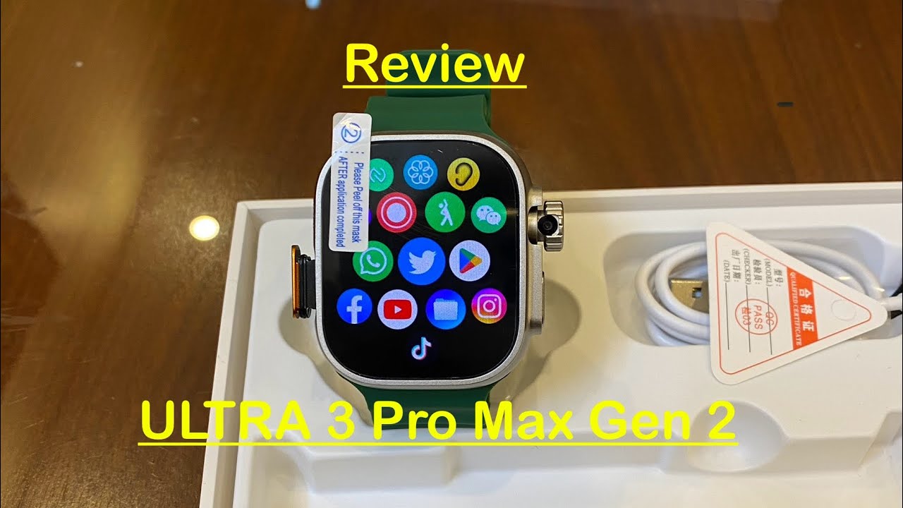 Review Đồng Hồ Thông Minh ULTRA 3 Pro Max Gen2 “ Ram 3/32GB & 4/64GB , đáng để mua nhất 2025