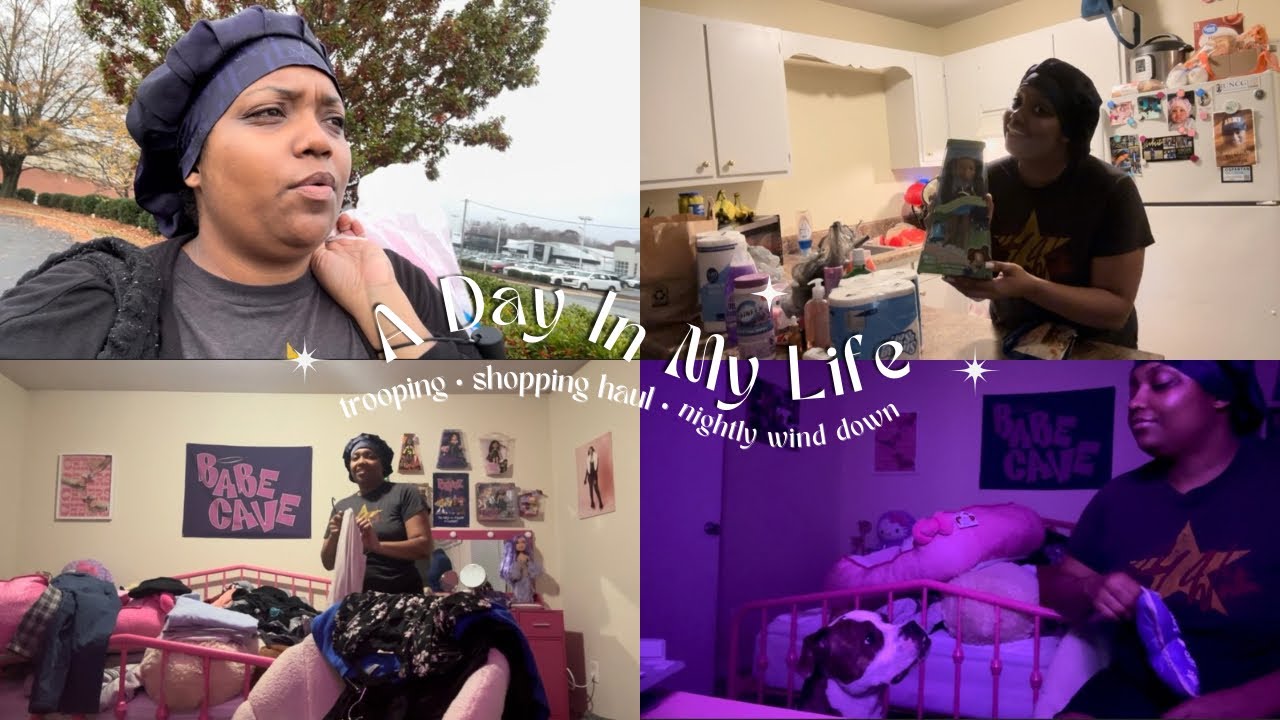 A DAY IN MY LIFE VLOG: TROOPING W/ NO CAR | SHOPPING HAUL | NIGHTLY WIND DOWN (NOV. ‘25)