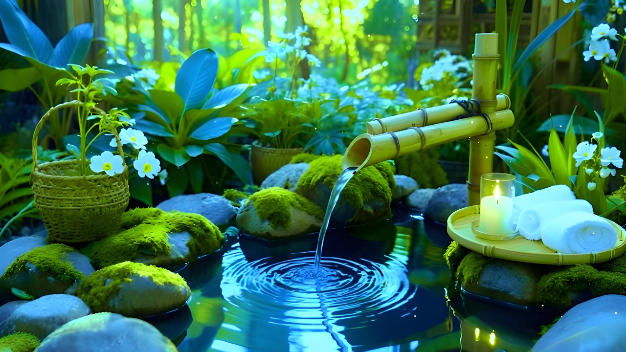 Gentle Relaxing Music 🌿 Water Sounds for Anxiety Relief and Restful Sleep