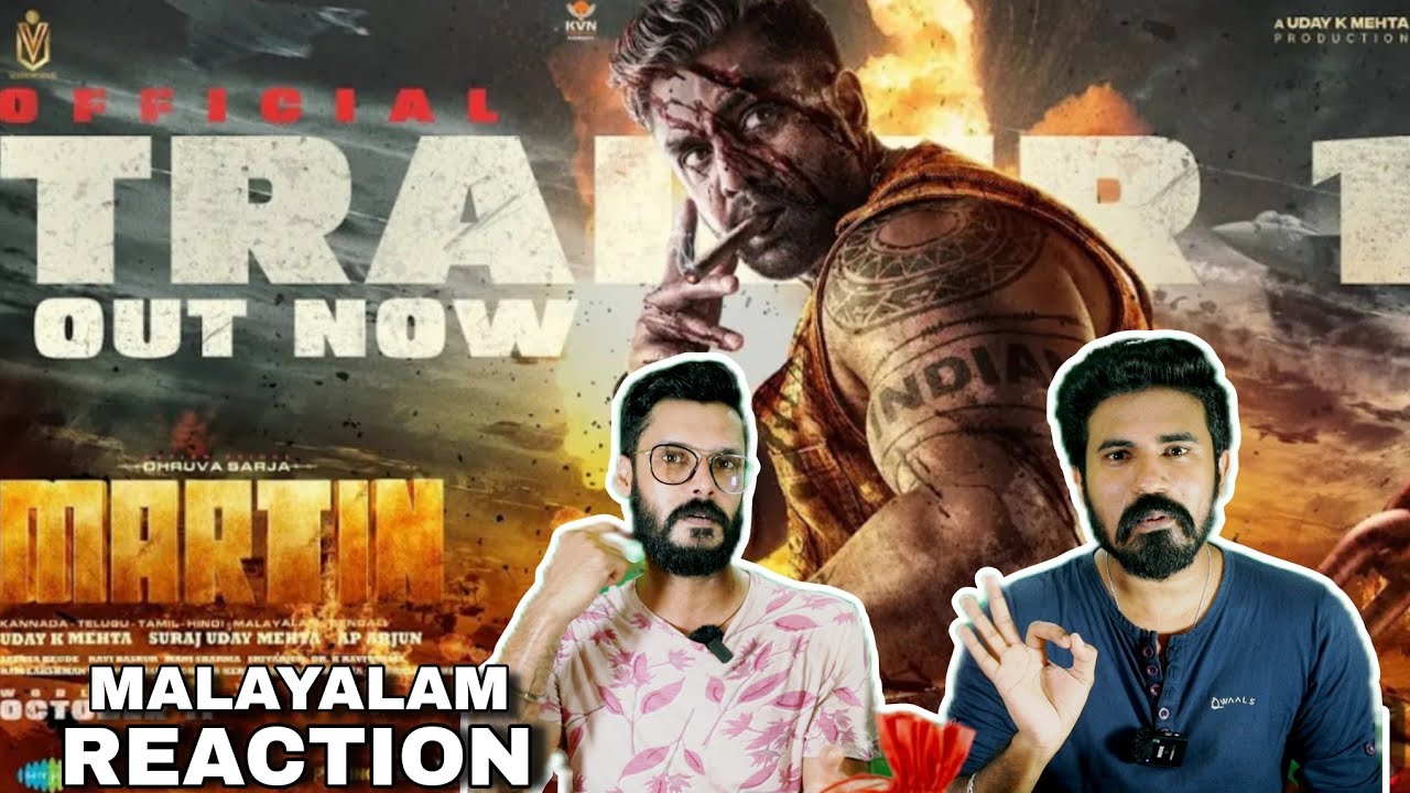 Martin Kannada Trailer 1 Reaction Malayalam | Dhruva Sarja Arjun | Entertainment Kizhi