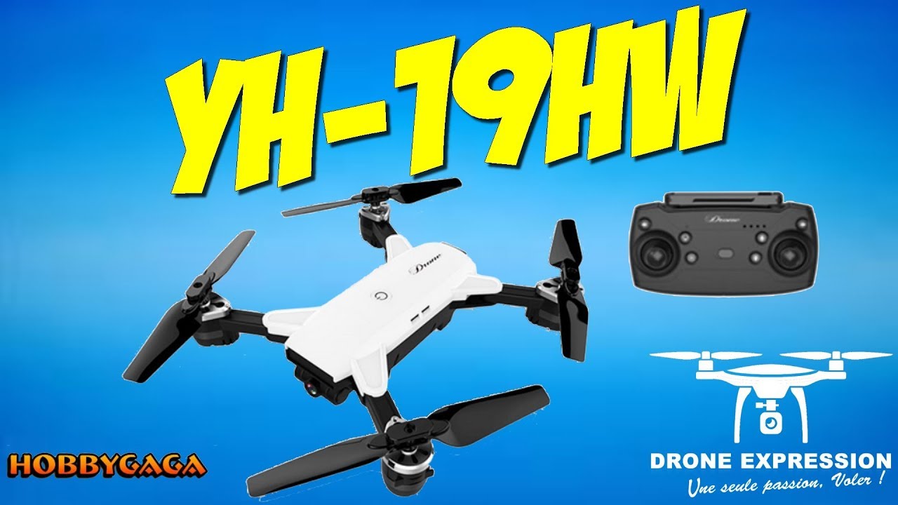 YH 19HW DJI SPARK DESIGN PRESENTATION UNBOXING REVIEW FLIGHT TEST HOBBYGAGA DRONE EXPRESSION FRENCH