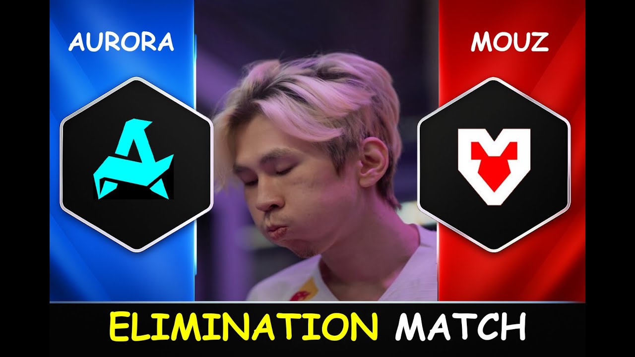 ELIMINATION MATCH - AURORA VS MOUZ FP2 GROUP STAGE DOTA 2