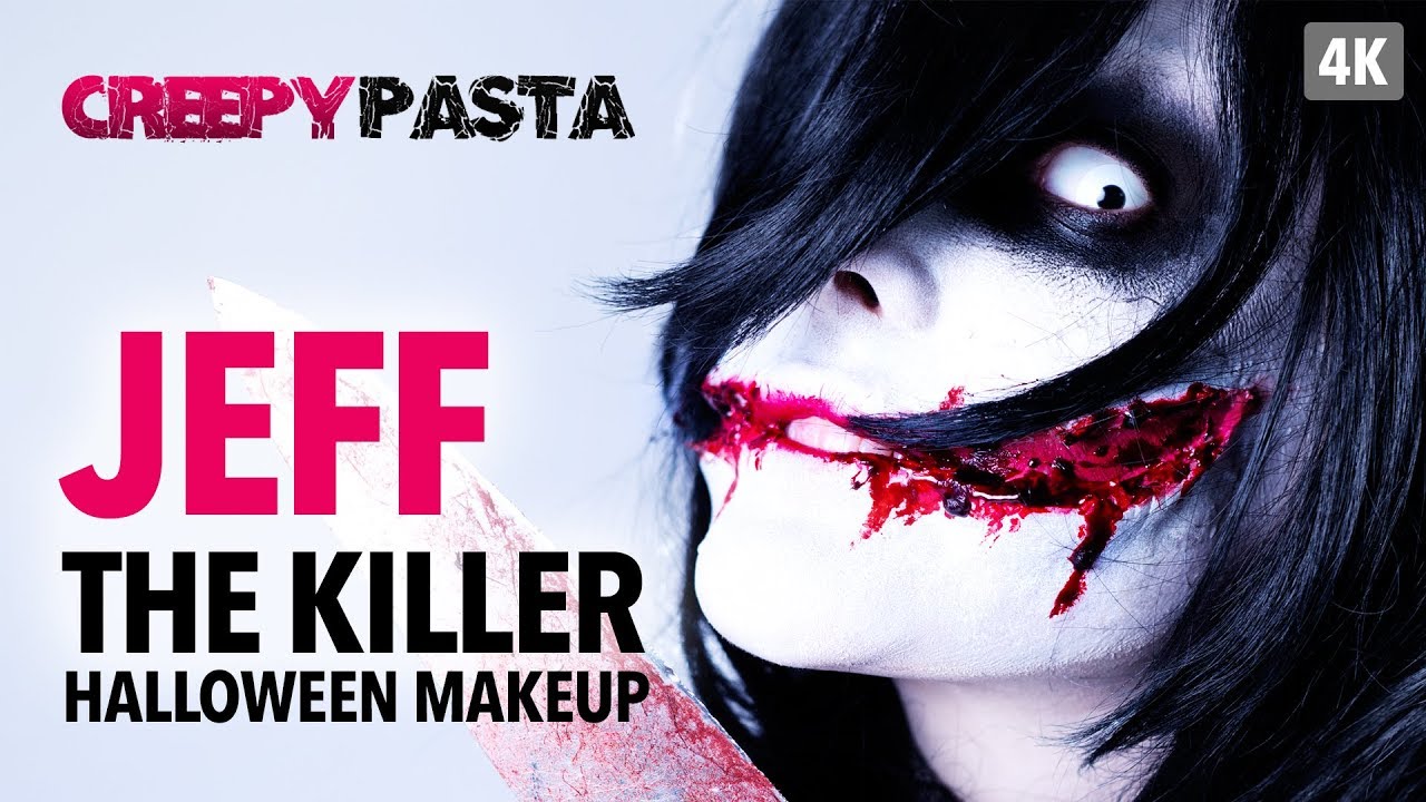 Creepy Pasta — Урок по макияжу на Хэллоуин в стиле Джеффа Убийцы