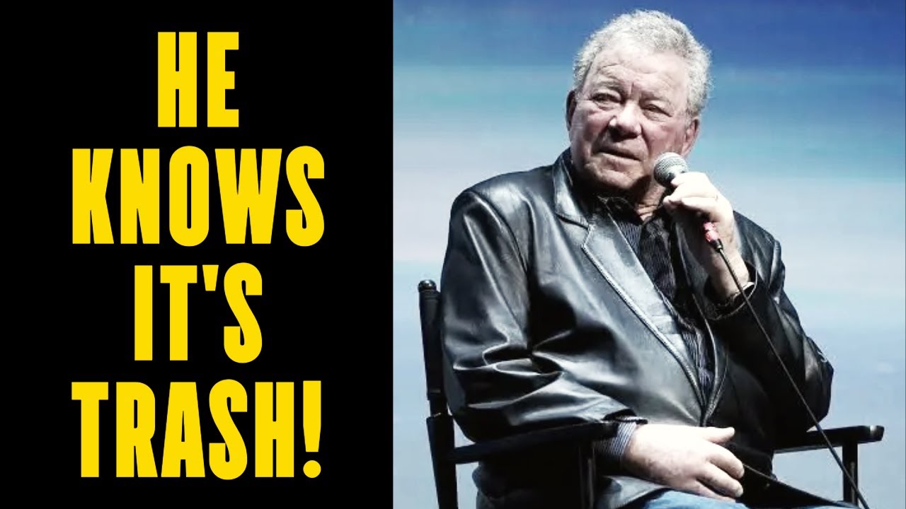 William Shatner DESTROYS The Shill Narrative On Starfleet Academy!