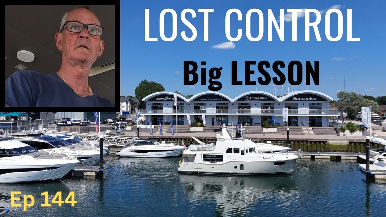 “Lost Control – Made Contact in the Marina BIG LESSON”   Ep 144