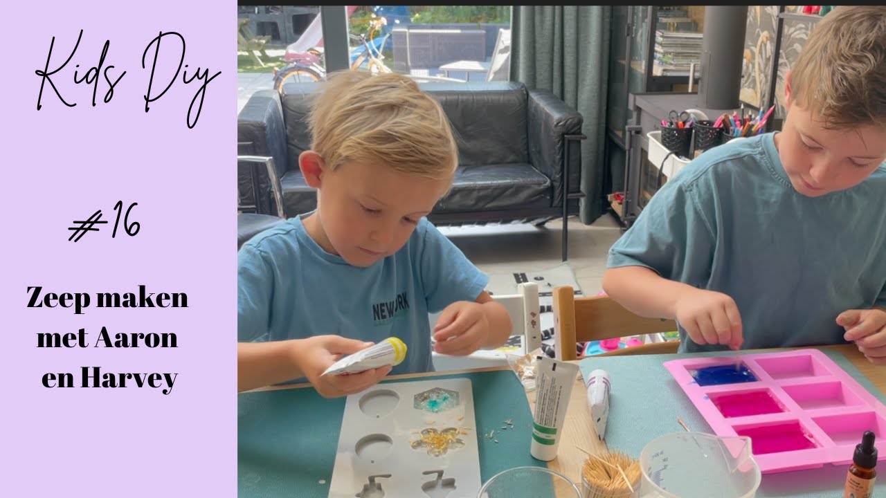 #16 Kids DIY | Zeep maken