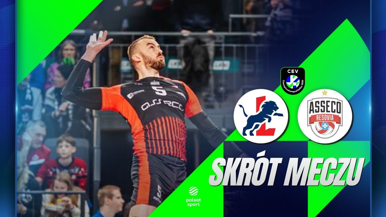 SKRÓT MECZU: SVG LÜNEBURG - ASSECO RESOVIA RZESZÓW