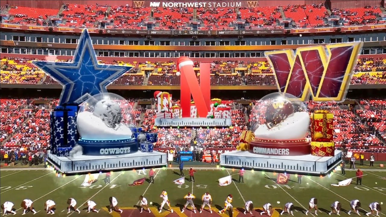 NFL Christmas Gameday on Netflix intro | DAL@WSH | 12/25/2025