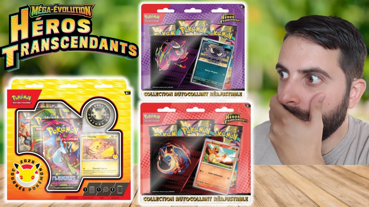 Ouverture en avant-première du coffret 30 ans et la série Héros Transcendants!!! 😱