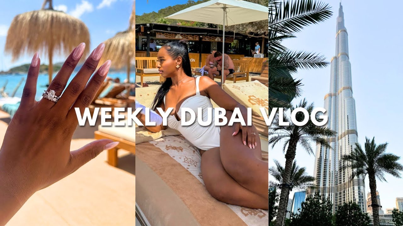 Weekly Dubai Vlog | Apartment hunting in Dubai & first week as a WIFE! 💍