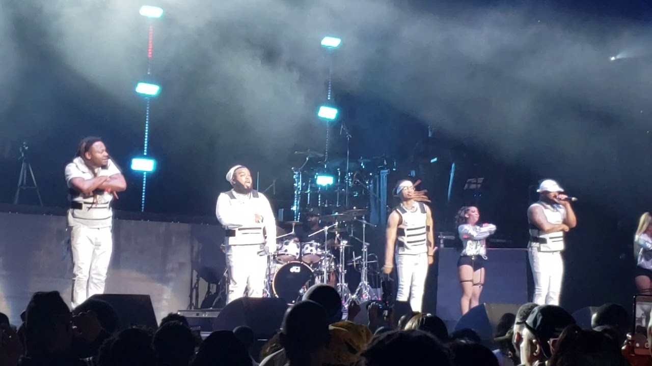 Pretty Ricky during the B2K MILLENNIUM TOUR