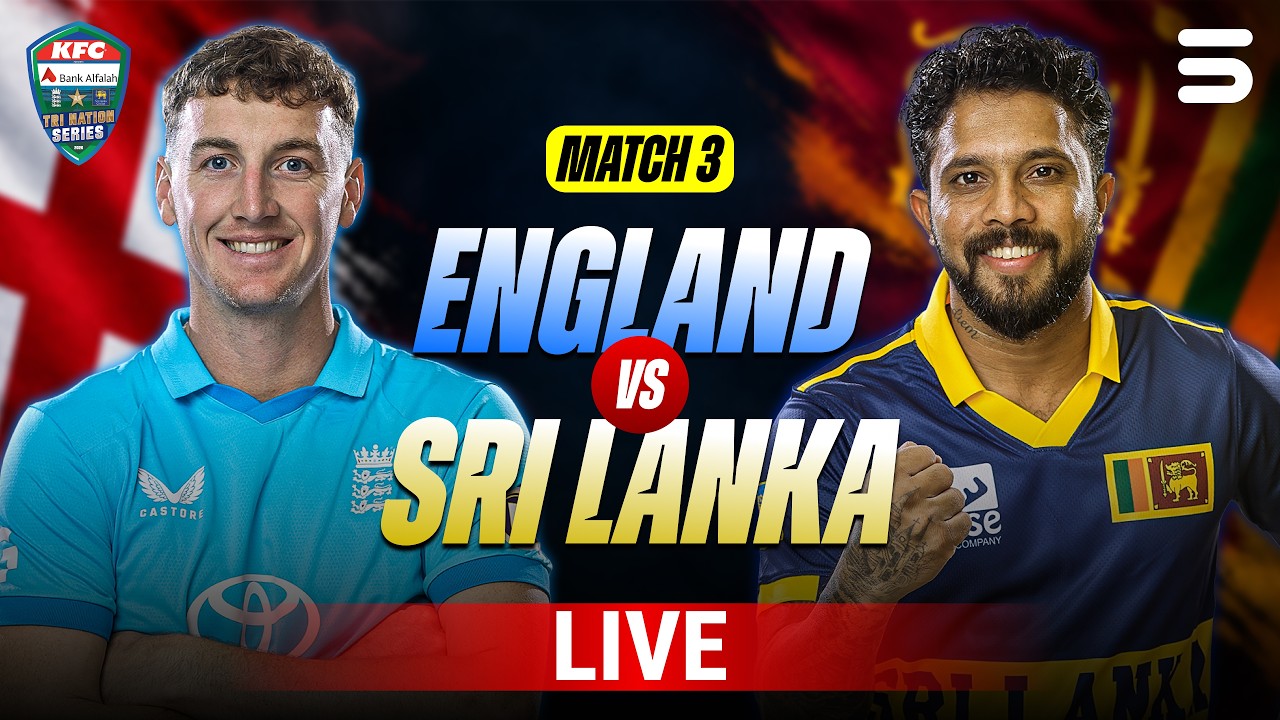 Live | Sri Lanka vs England | Match 3 | Pakistan ODI Tri-Series 2026 | PCB | M9S1K