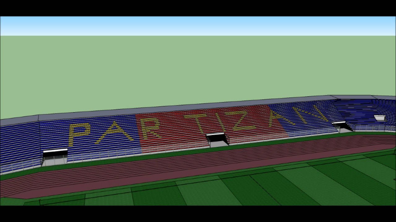 fk partizan stadion jna