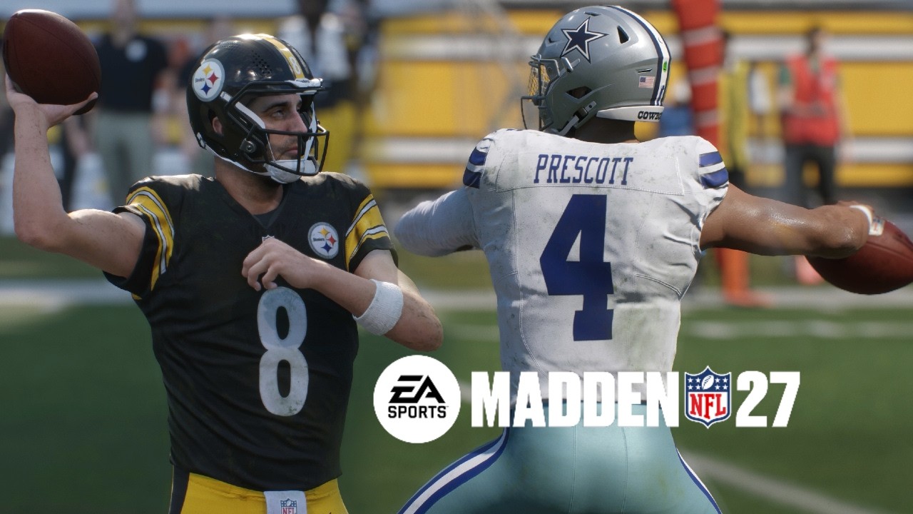 Геймплей Madden 27 &mdash; Cowboys против Steelers, полный матч (PS5)