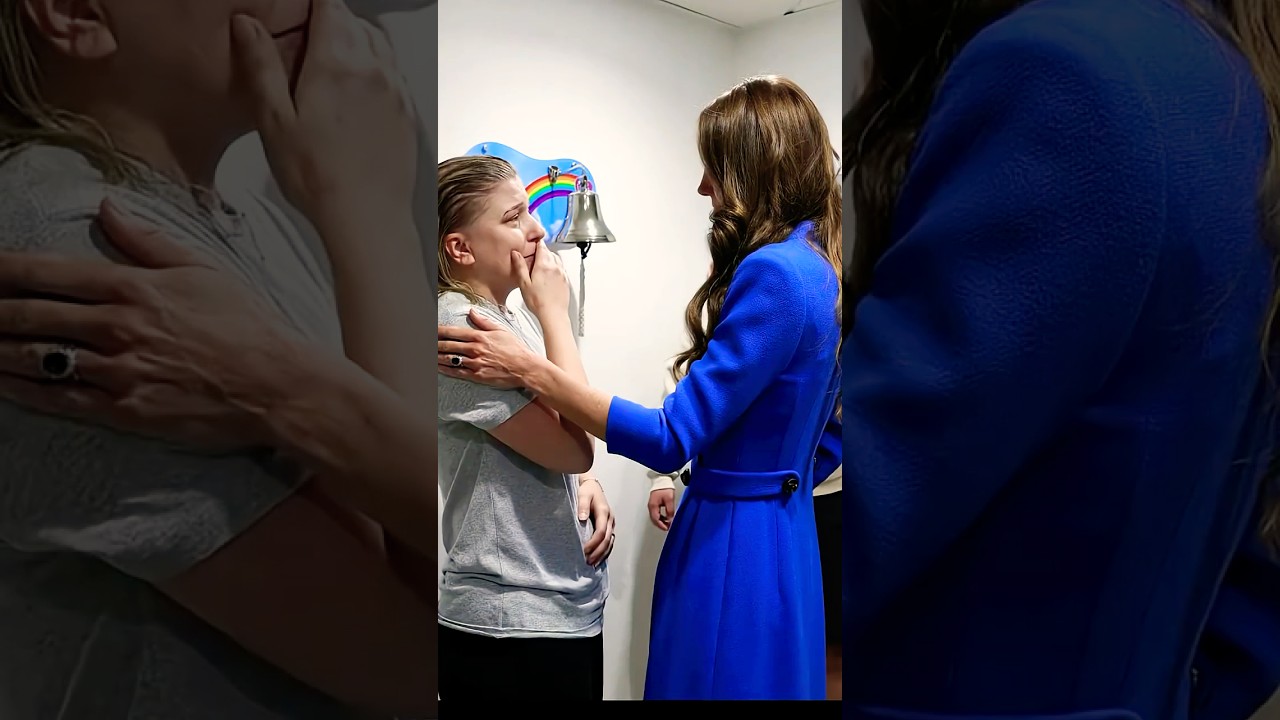 👑 Kate Middleton&rsquo;s Emotional Visit to a Cancer Centre That Moved Everyone To Tears#royalfamily