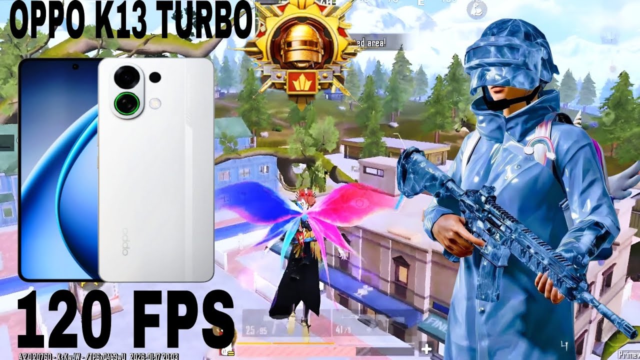 OPPO K13 TURBO PUBG BGMI Gameplay😱 No Lag Full Gyro Control iQOO Neo10🔥 PUBG  Gameplay|Extreme FPS 