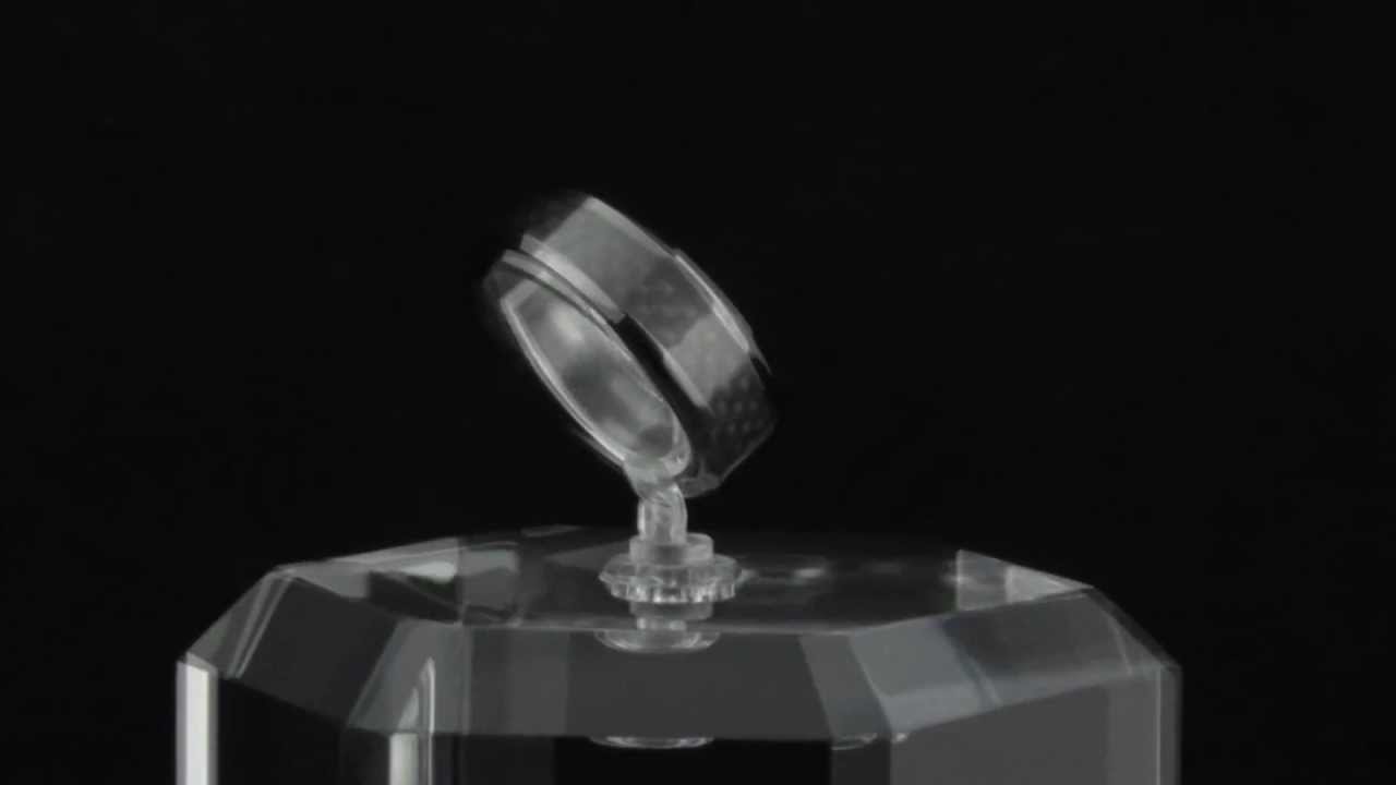 Benchmark Men's Titanium Rings at JustMensRings.com