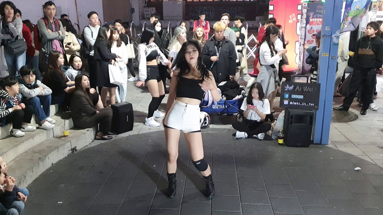 Siren(사이렌) - SUNMI(선미)/ 댄스팀 에이웨이(Ai Wei)-예빈(YeBin) DANCE COVER HongDae(홍대) Busking 20191012