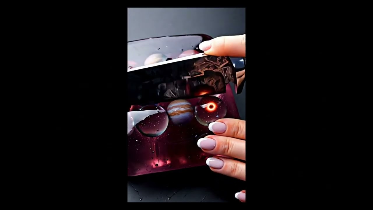 🪐💎✨ &ldquo;Crystal Slime... with Planets Inside?!&rdquo;🎧